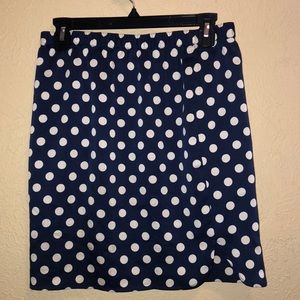 Ann Taylor 2P Polka Dot Skirt